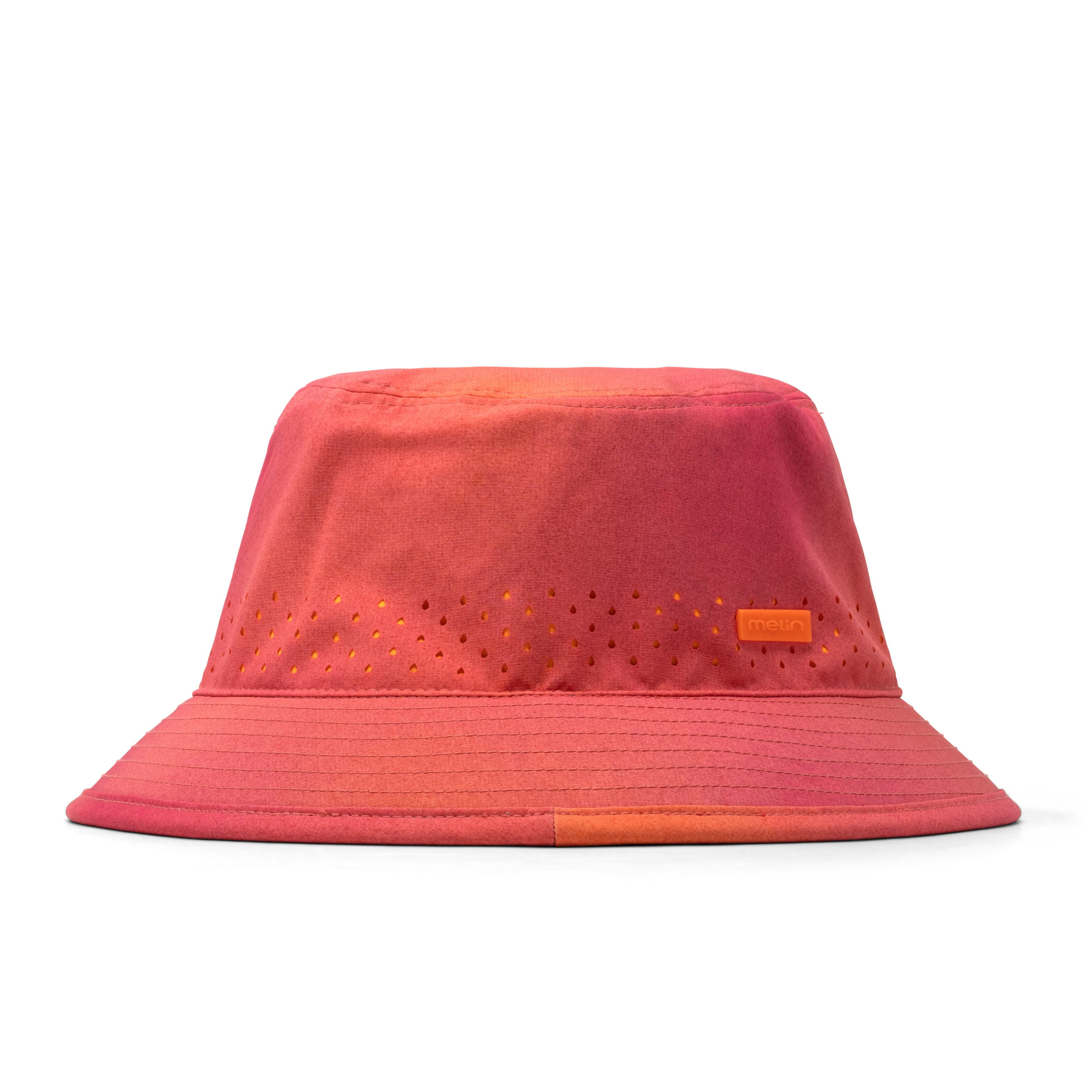 The side view of the melin Caddy Hydro  Bucket Hat in Sunset Aura
