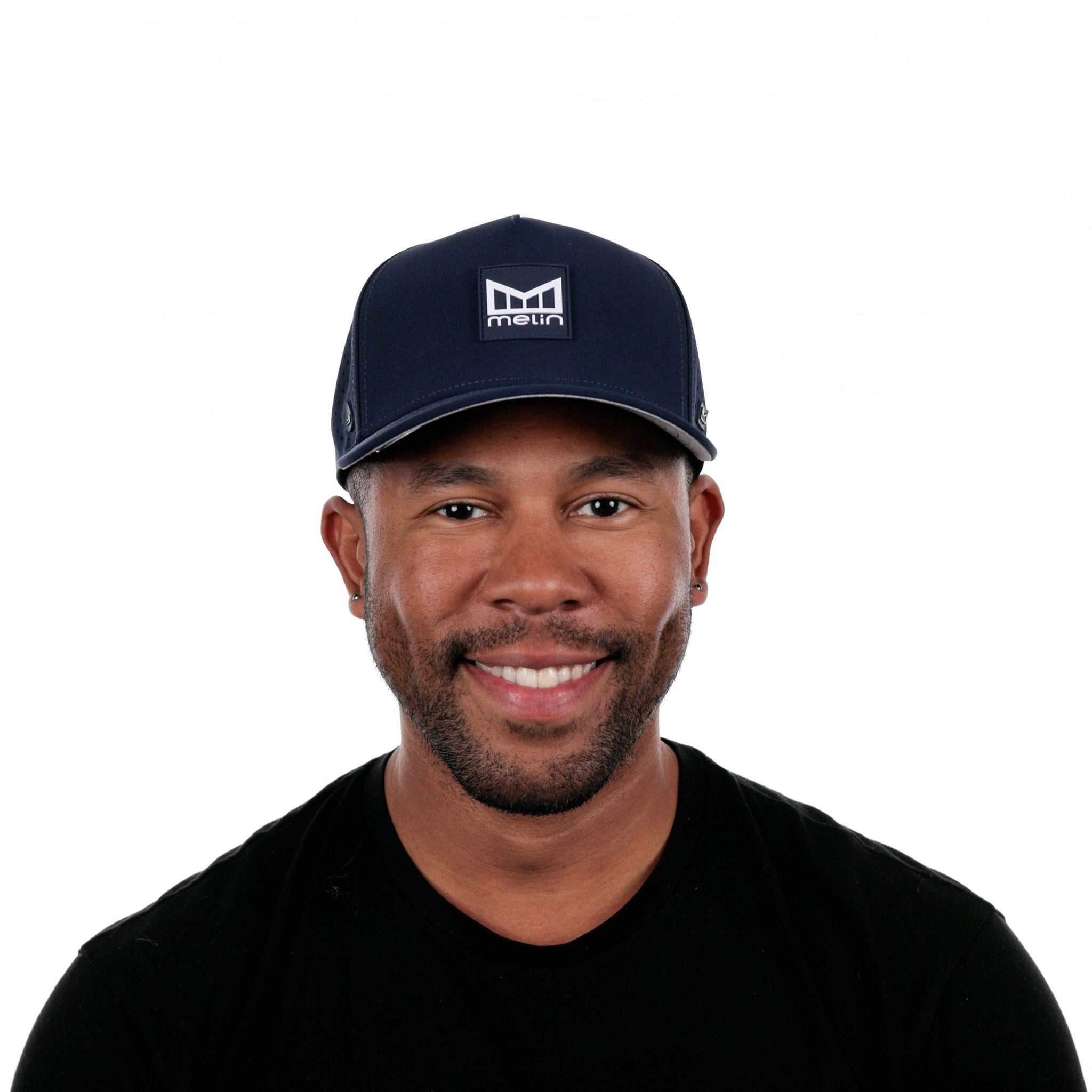 The model-image of melin's Odyssey Stacked Hydro hat in Navy