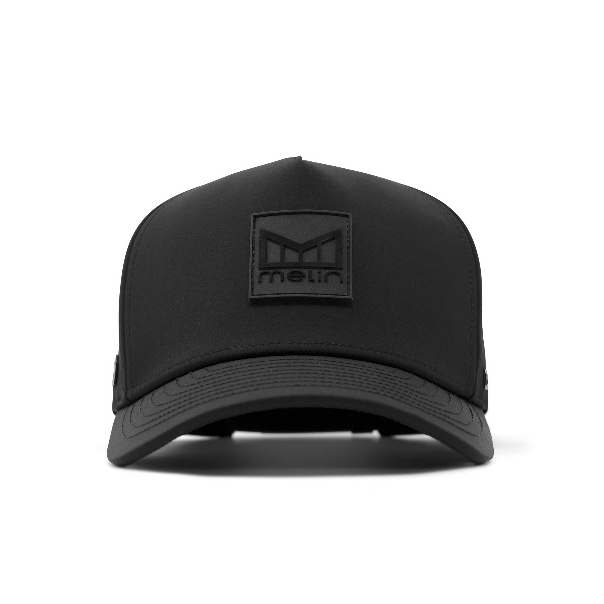 The front view of melin's Odyssey Stacked Infinite Thermal - Black