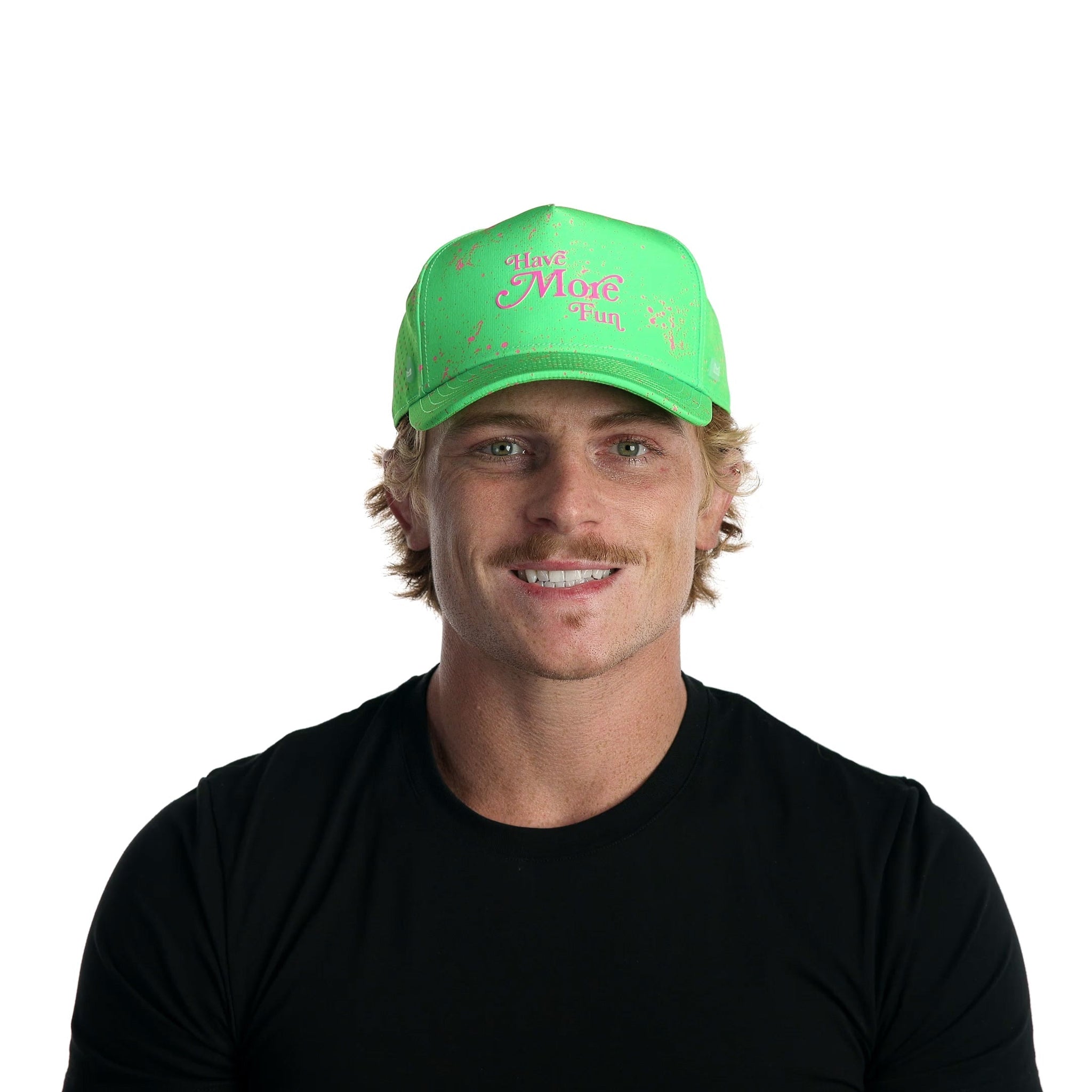 The model-image of melin's Odysea Neon Hydro snapback hat in Slime